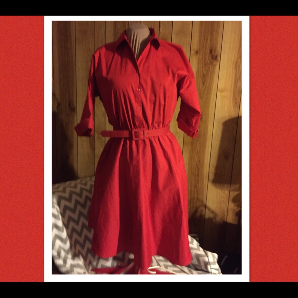 Vintage Red Dress